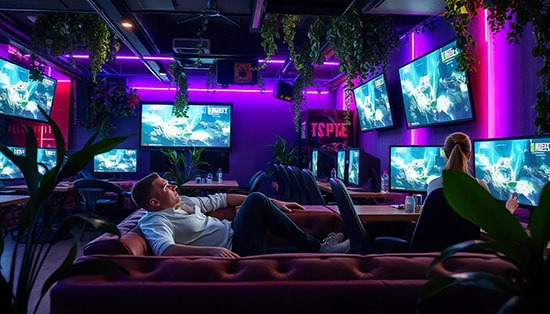 Salle privative E-Coffee, bar eSport à Lens
